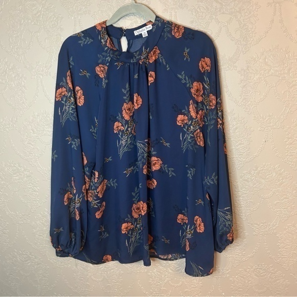 Ophelia Roe Poppy Blouse 2X great condition